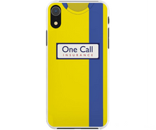 Load image into Gallery viewer, Mansfield Town Retro Shirt Rubber Premium Phone Case (Free P&amp;P)