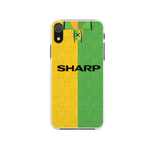 Load image into Gallery viewer, Man Utd Away 1992 Protective Premium Hard Rubber Silicone Phone Case Cover