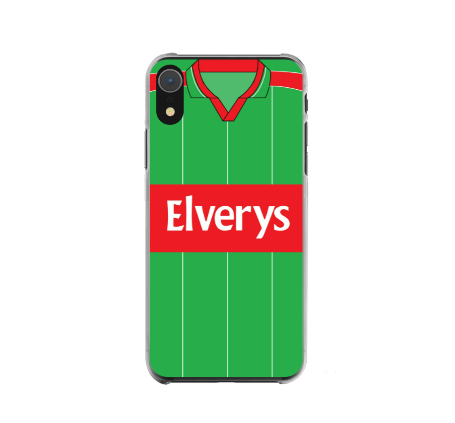 Mayo GAA Retro Shirt Rubber Premium Phone Case (Free P&P)
