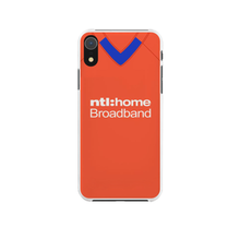 Load image into Gallery viewer, Rangers Away Retro Football Shirt Premium Protective Silicone Rubber Phone Case
