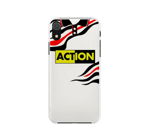 Swansea Retro Shirt Protective Premium Hard Rubber Silicone Phone Case Cover