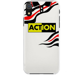 Swansea Retro Shirt Protective Premium Hard Rubber Silicone Phone Case Cover