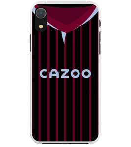Aston Villa 2021 Away Shirt Hard Rubber Premium Phone Case (Free P&P)