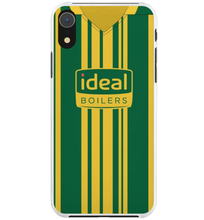 Load image into Gallery viewer, West Brom Away Retro Shirt Rubber Premium Phone Case (Free P&amp;P)