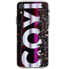 Load image into Gallery viewer, WH London Claret &amp; Blue Stadium Protective Premium Hard Rubber Silicone Phone Case Cover