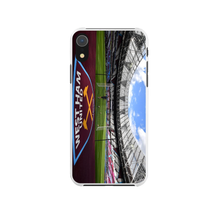 Load image into Gallery viewer, WH London Claret &amp; Blue Stadium Protective Premium Hard Rubber Silicone Phone Case Cover