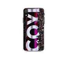 Load image into Gallery viewer, WH London Claret &amp; Blue Stadium Protective Premium Hard Rubber Silicone Phone Case Cover