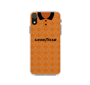 WW Home Retro Football Shirt Protective Premium Hard Rubber Silicone Phone Case Cover